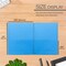 BAZIC Blue Paper 2-Pocket Folder, 25 Pack, Standard Letter Folder